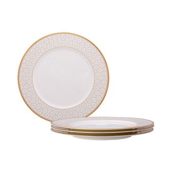 Noble Pearl Set Of 4 Dinner Plates, 11"