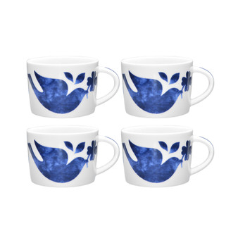 Sandefjord Set Of 4 Cups 6 Oz.