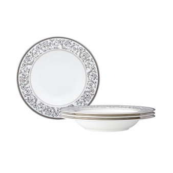 Summit Platinum Set of 4 Soup Bowls, Service For 4