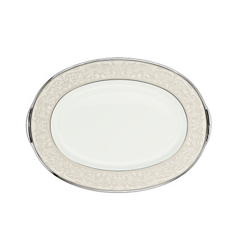 "Silver Palace" Large Oval Platter