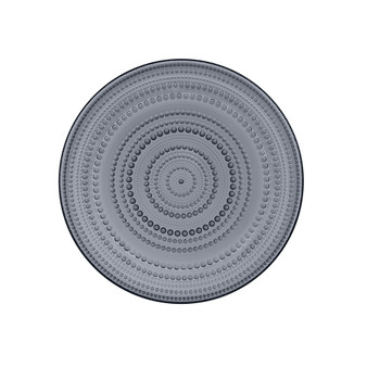 Kastehelmi Large Plate 12.25" Dark Grey