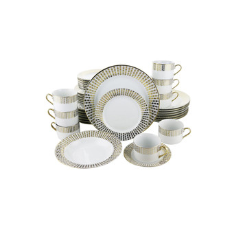 Hearts 40 Piece Dinnerware Set