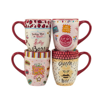 Lolita Lady Boss 4 Piece Mug, Service for 4