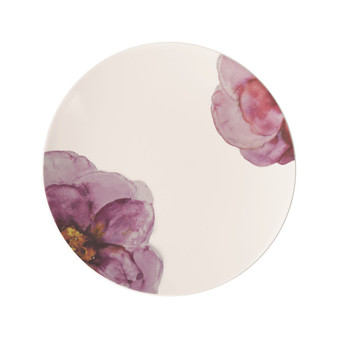 Rose Garden Floral Buffet Plate