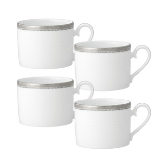 Whiteridge Platinum Set Of 4 Cups, 8-1/2 Oz.
