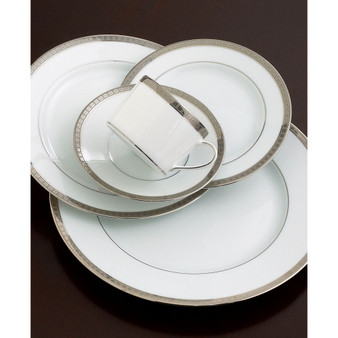 Dinnerware, Athena Platinum Dinner Plate, 10.5"