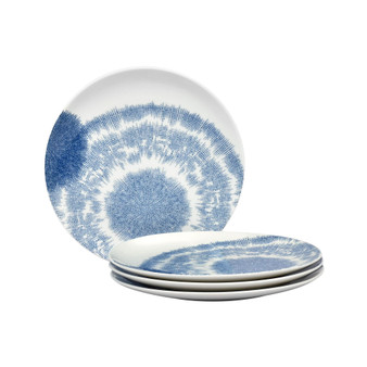 Aozora Set/4 Coupe Dinner Plates