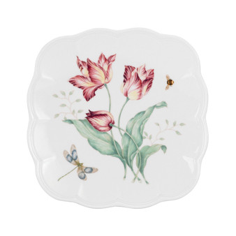 Butterfly Meadow  Square Accent Plate