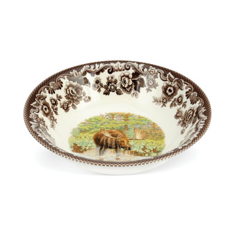 Woodland Majestic Moose Ascot Cereal Bowl
