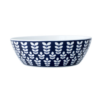 Bluefjord Floral 10.25" Round Vegetable Bowl