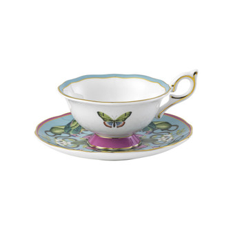 Wonderlust Menagerie 2 Piece Teacup Saucer Set
