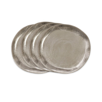 Aluminum Charger Plates Set of 4