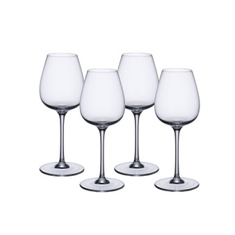 Purismo Red Wine Intricate and Delicate Glass, Set of  4