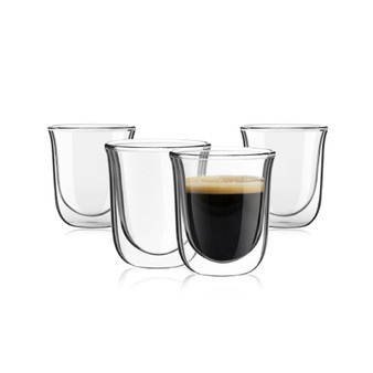 Javaah Double Wall Espresso Glasses - Set of 4