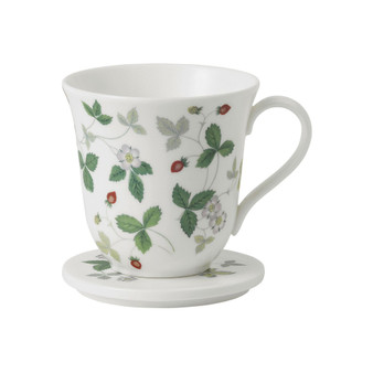 Wild Strawberry Lidded Mug