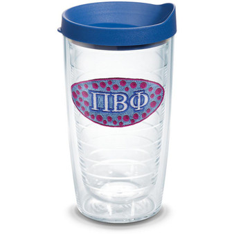 Tervis Sorority - Pi Beta Phi Made in USA Double Walled  Insulated Tumbler Travel Cup Keeps Drinks Cold & Hot, 16oz, Logo