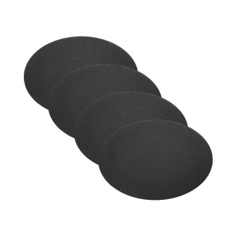 Manufacture Rock Faux Leather Placemat, Set of 4