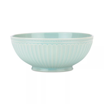 French Perle Groove Serving Bowl