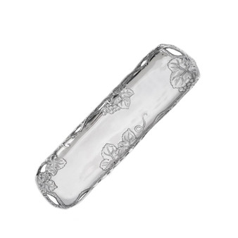 Designs Aluminum Grape Vineyard Oblong Tray