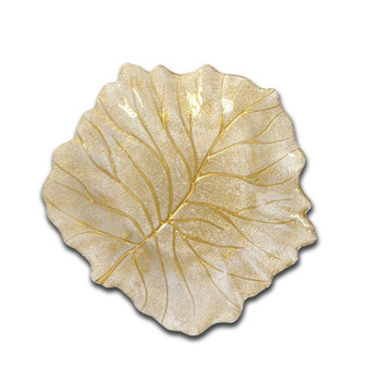 Beveled Leaf Dish