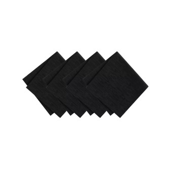 Continental Solid Texture Water and Stain Resistant Napkins, Set of 4