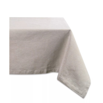 Solid Chambray Tablecloth 60" x 104"