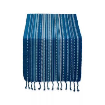Stripe with Fringe Table Runner
