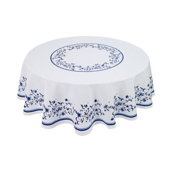 Portmeirion Blue Portofino 70" Round Tablecloth