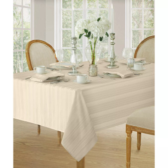 Denley Stripe 60" x 120" Tablecloth