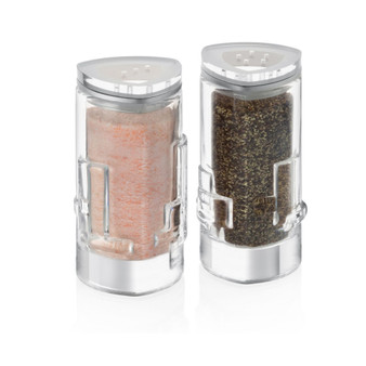 Revere Glass Salt and Pepper Shaker Set of 2
