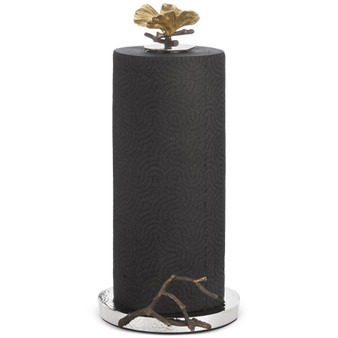 Butterfly Ginkgo Paper Towel Holder