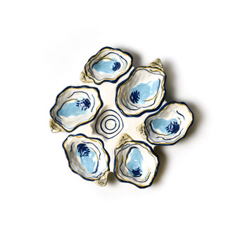 by Laura Johnson Oyster Half Dozen Platter