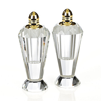 Preston Gold Salt & Pepper Shaker Pair