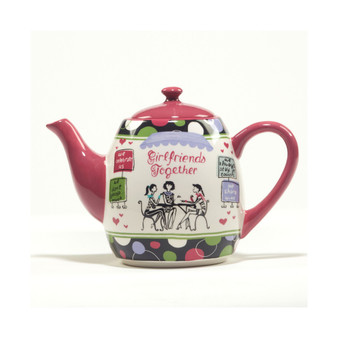 Lolita Girlfriends Together Teapot, Service for 1