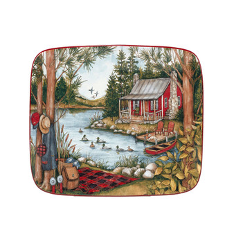 Lake Retreat Rectangular Platter