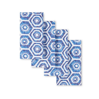 Rhodes Tile 4/PK Napkin 19'' X 19''