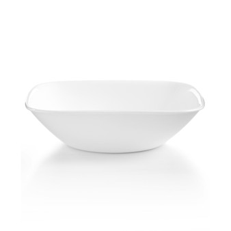 White Serving Bowl