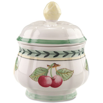Dinnerware, French Garden Premium Porcelain  Fleurence Sugar Bowl