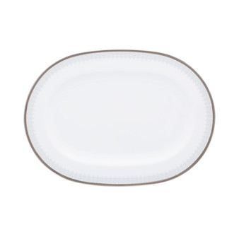 Silver Colonnade Oval Platter, 14"