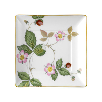 Wild Strawberry Square Tray
