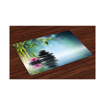 Peace Garden Place Mats, Set of 4
