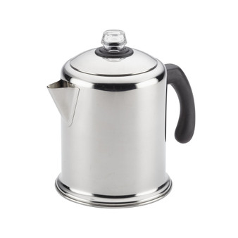 Yosemite Classic Stainless Steel 12-Cup Coffee Percolator