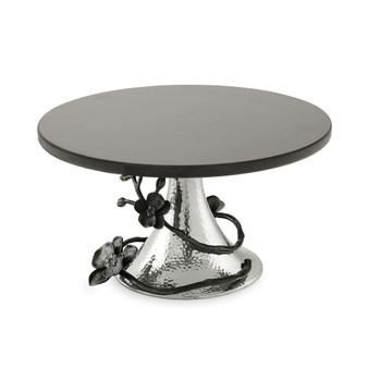 Black Orchid Cake Stand