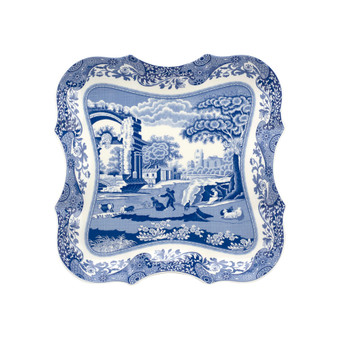 Blue Italian Large Devonia Tray