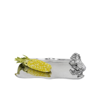 Designs Aluminum Horse Figural Platter