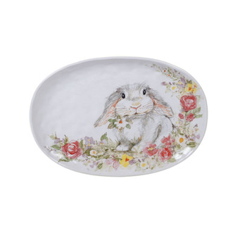 Sweet Bunny Oval Platter