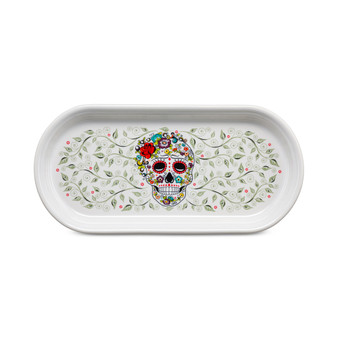 Skull and Vine Sugar Bread Tray