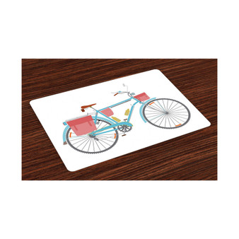 Bicycle Place Mats, Set of 4
