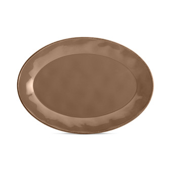 Cucina Mushroom Brown Oval Platter