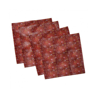 Christmas Set of 4 Napkins, 18" x 18"